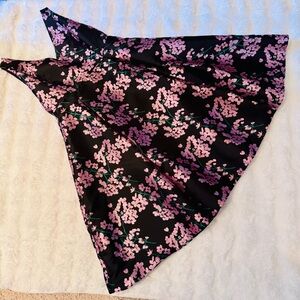 Gorgeous Black and Pink Cocktail Dress by Adrianna Papell